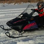 Carter racing at the cabin.jpg