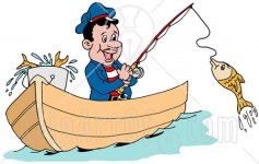 33485-Clipart-Illustration-Of-A-Happy-Greek-Fisherman-In-A-Boat-Reeling-In-A-Fish-On-A-Hook.jpg