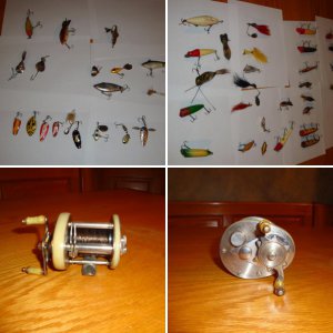 Fishing Lures and Reel