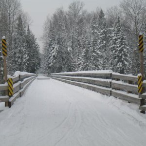 Bridges between Mass City and Twin Lakes