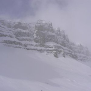 front side of Pinnicule Butte