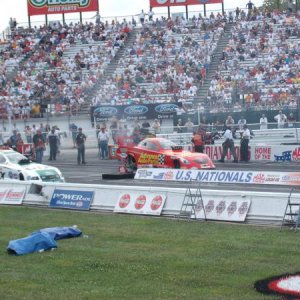 Top fuel funny cars US NATIONALS