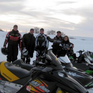 Norther Illinois ... trails were great! 1/10/10 Love my new sled!!!!