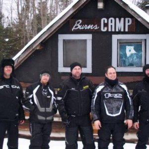 Guys at Burns camp