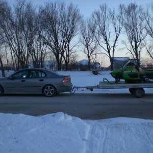 Tow Rig Saab. Crazy right?