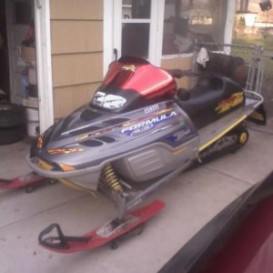 my sled at home