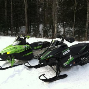 Colin's and mine 800 HO