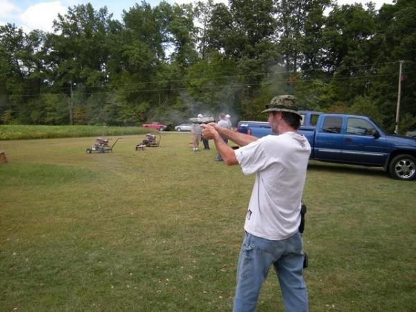 Company shoot Ruger 45