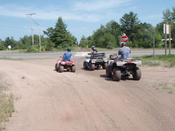 Dave Shawn and Roger waiting for me