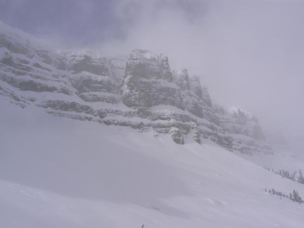 front side of Pinnicule Butte