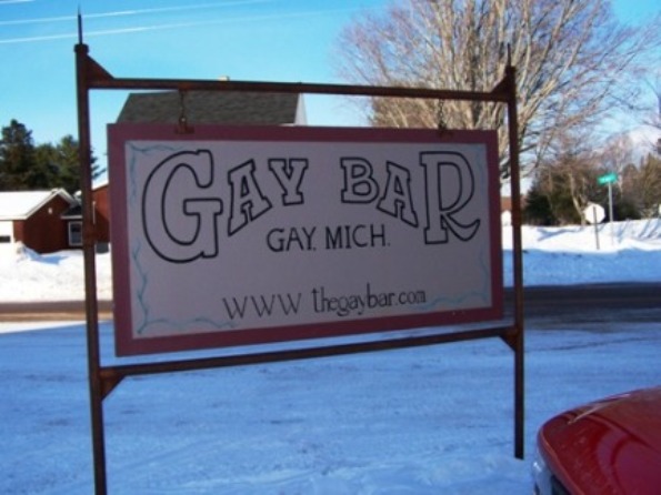 Gay Bar Sign (c)