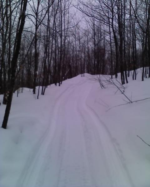 going up to st peters dome in ashland