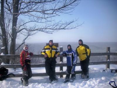 Guys on top of Deadmans hill