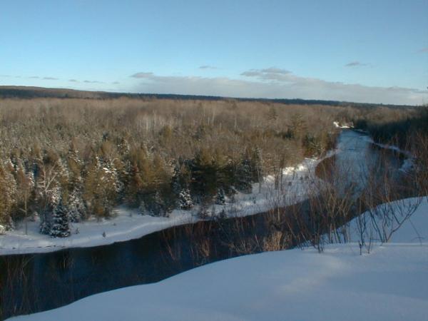 High Banks of the ausable