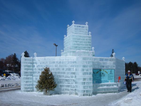 Ice Castle in Eagle River
