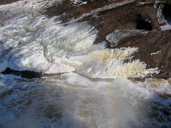 If you look close enough you can see why these are called Rainbow Falls!