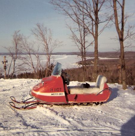 Moto Ski after that Hill Climb