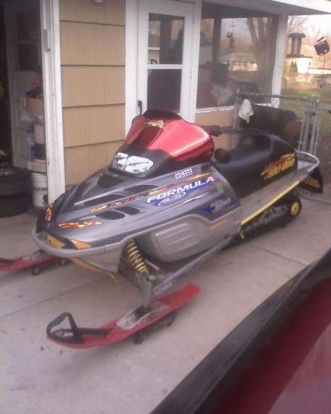 my sled at home