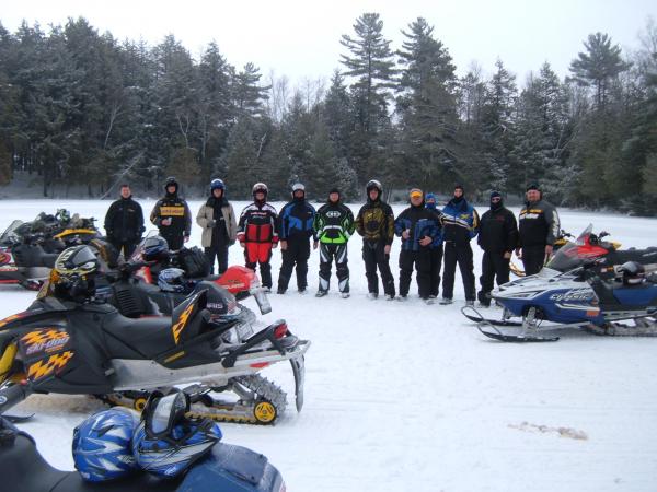 Picture of the group on Thrusday, when things headed South later in the day.