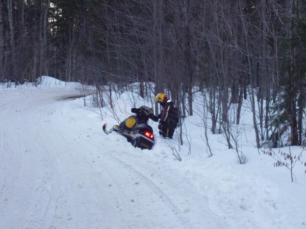 snowmobiling