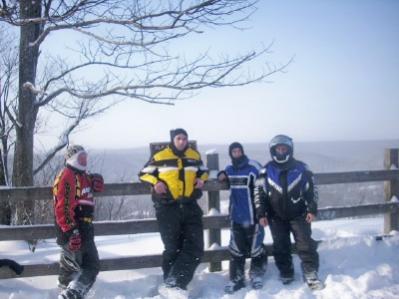 Steve, Mark, Rob n Serena Deadmans hill 09