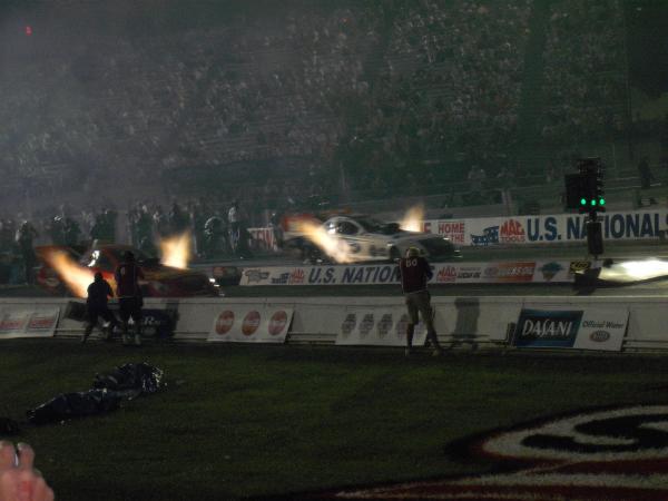 Top fuel funny cars US NATIONALS