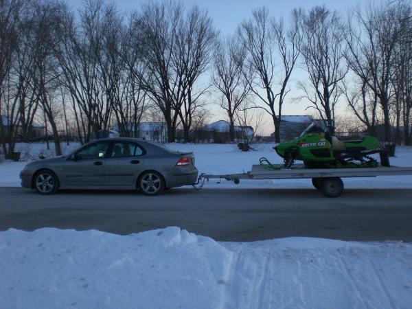 Tow Rig Saab. Crazy right?